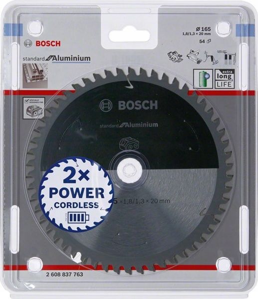 Bosch piła standard do aluminium 165x20x54z (2608837763)