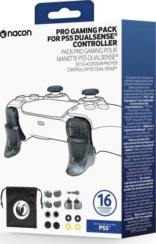 Nacon NACON PS5 Zestaw Pro Gaming Pack do DualSense
