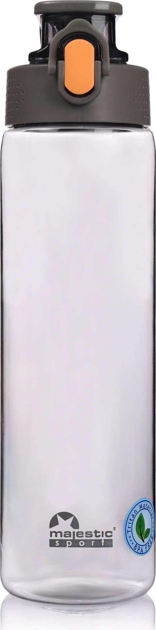 Butelka tritanowa Majestic Sport Okosei Clear 750 ml szara