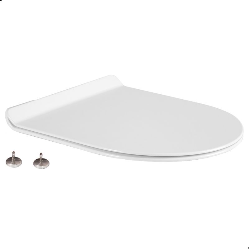 Deska sedesowa Mexen wolnoopadająca slim, duroplast, biała (39010100)