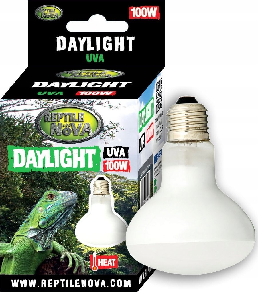 Aqua Nova AQUA NOVA ŻARÓWKA GRZEWCZA UVA REPTILE DAYLIGHT 100W