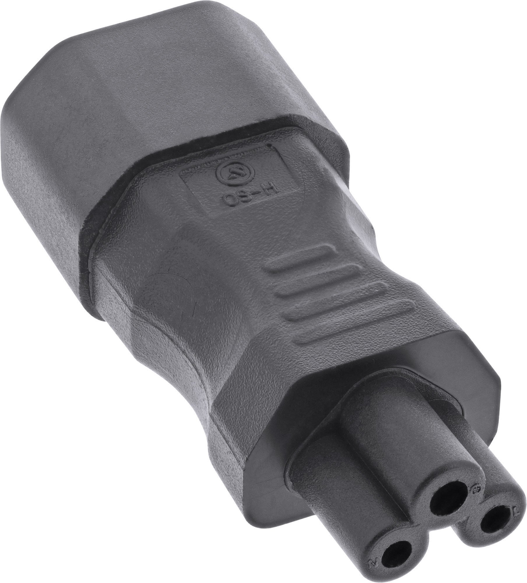 INLINE Netzadapter IEC 60320 C14 C5 3pol. Kaltgeraete Notebook