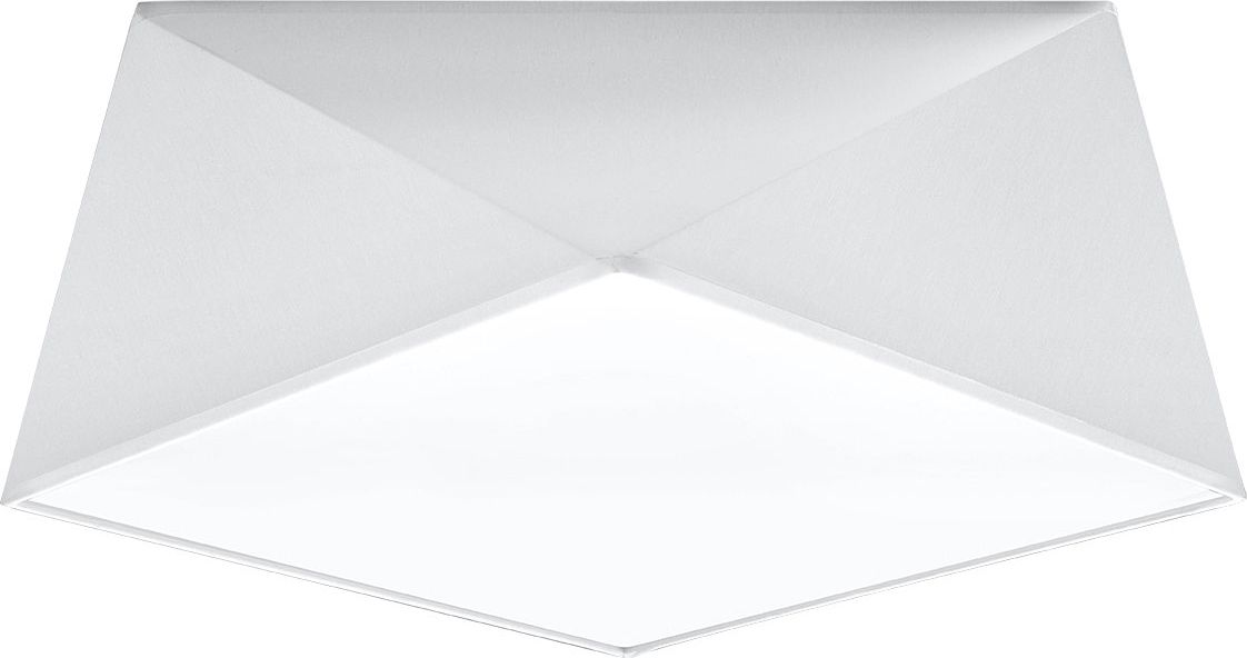 Lampa sufitowa Lumes Biały minimalistyczny plafon - EX590-Hexi