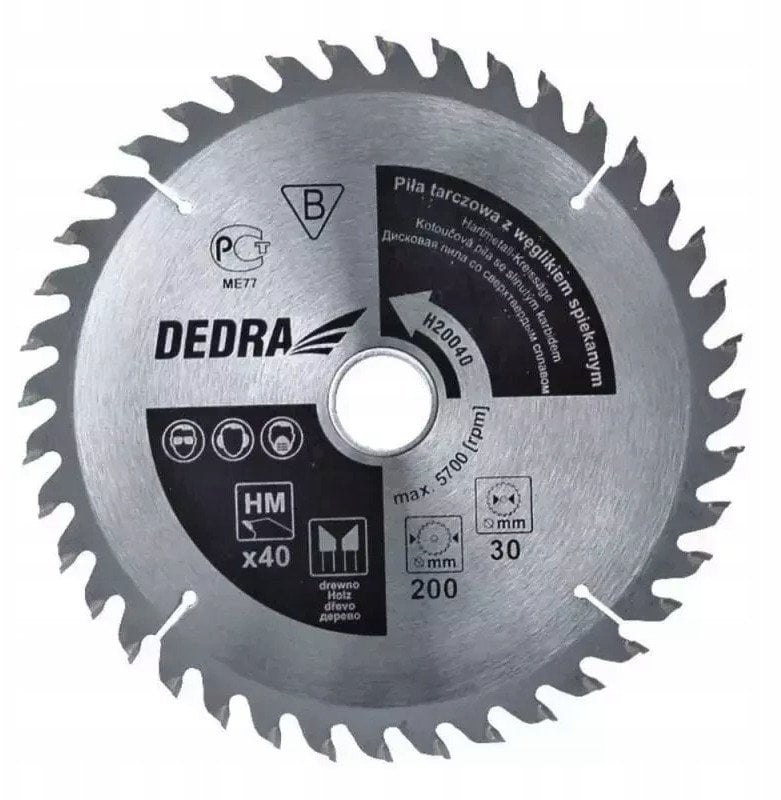 Piła tarczowa do drewna 80z śr.305x30mm