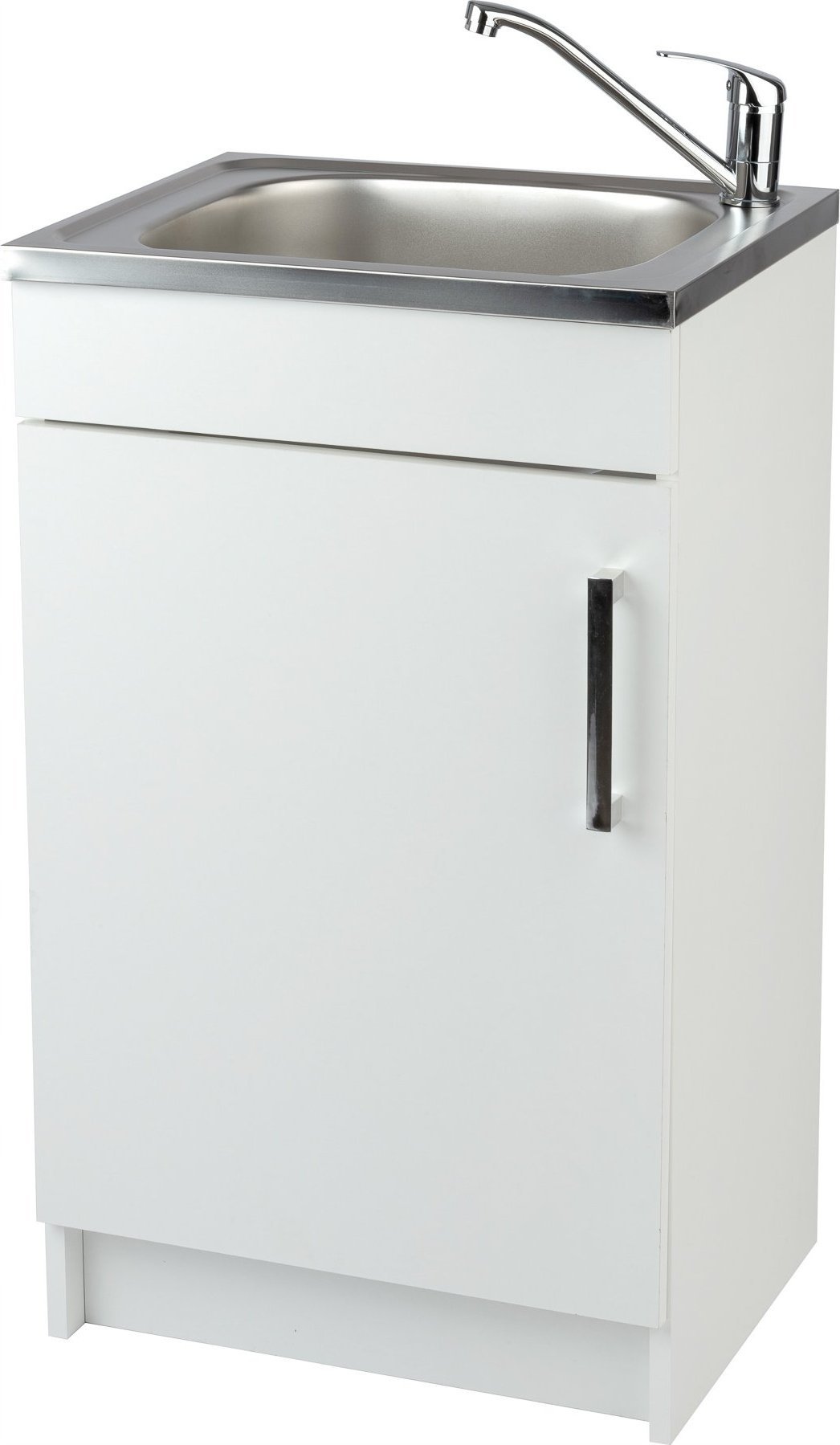 Stamar Szafka kuchenna biała 50 zlew bateria syfon