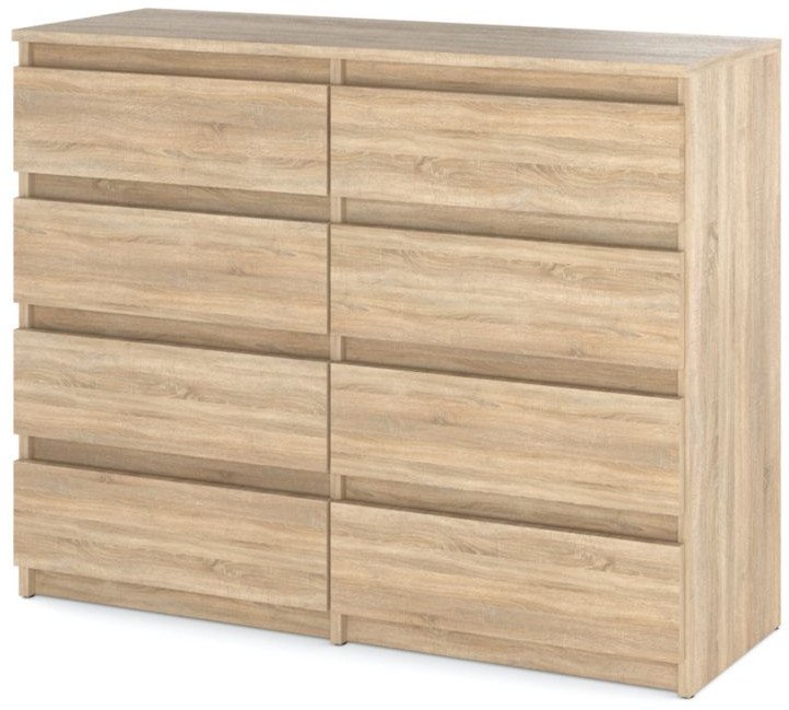 Komoda Z Szufladami Dąb Sonoma Hugo Szafka Rtv Do Salonu Sypialni 120cm