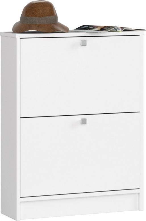 Fabryka Mebli Akord SZAFKA NA BUTY 2 UCHYLNE DRZWICZKI 60 cm BIAŁA