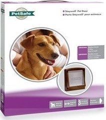 Pet Safe durys katėms ir šunims Brown, M dydis