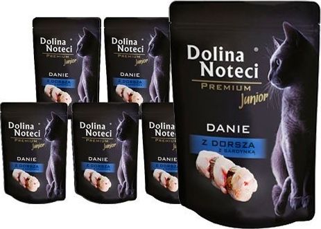 Dolina Noteci Karma Premium danie z dorsza z sardynką junior 10x85g