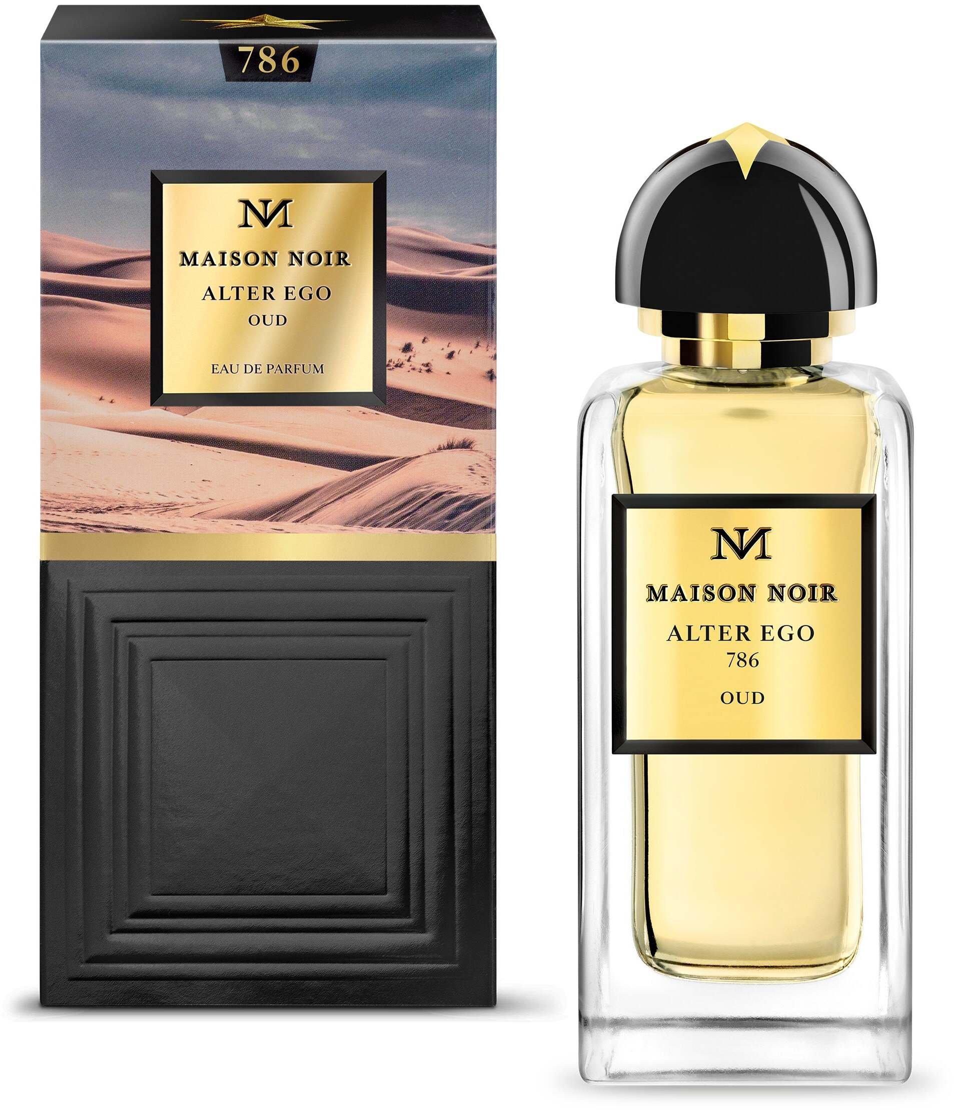 Monroe Maison Noir, Alter Ego 786, Eau De Parfum, Unisex, 100 ml