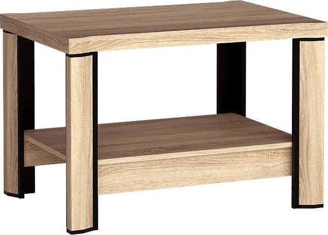 Elior Stolik kawowy z półką dąb sonoma - Verna 16X