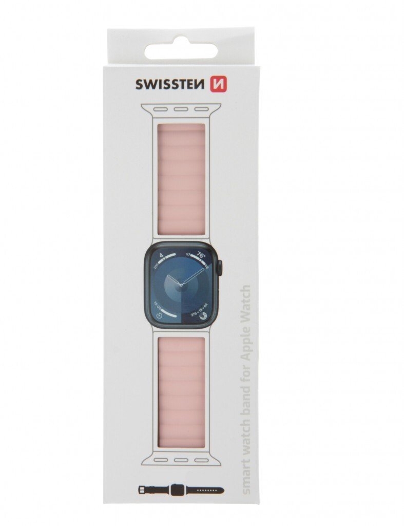 Swissten Silicone Magnetic Band for Apple Watch 38 / 40 mm
