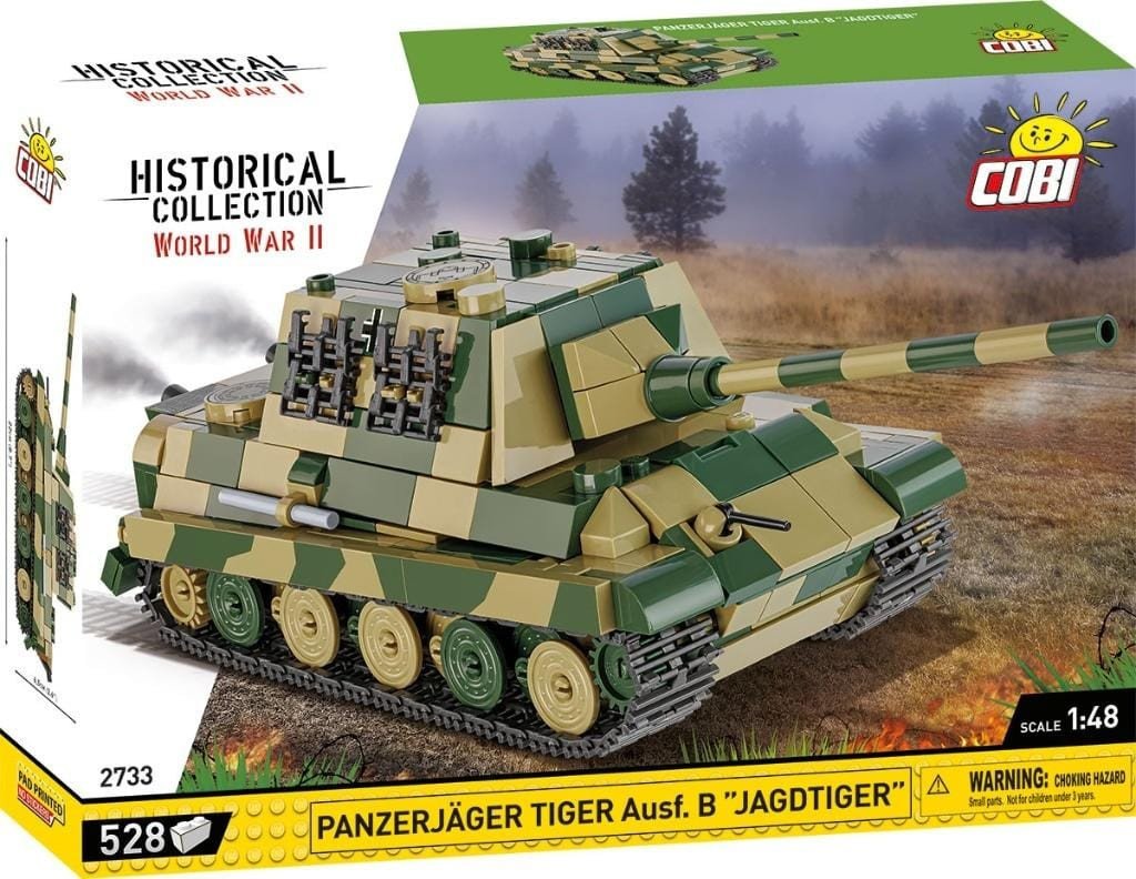 Cobi Historical Collection Czołg myśliwski Tiger Ausf.B