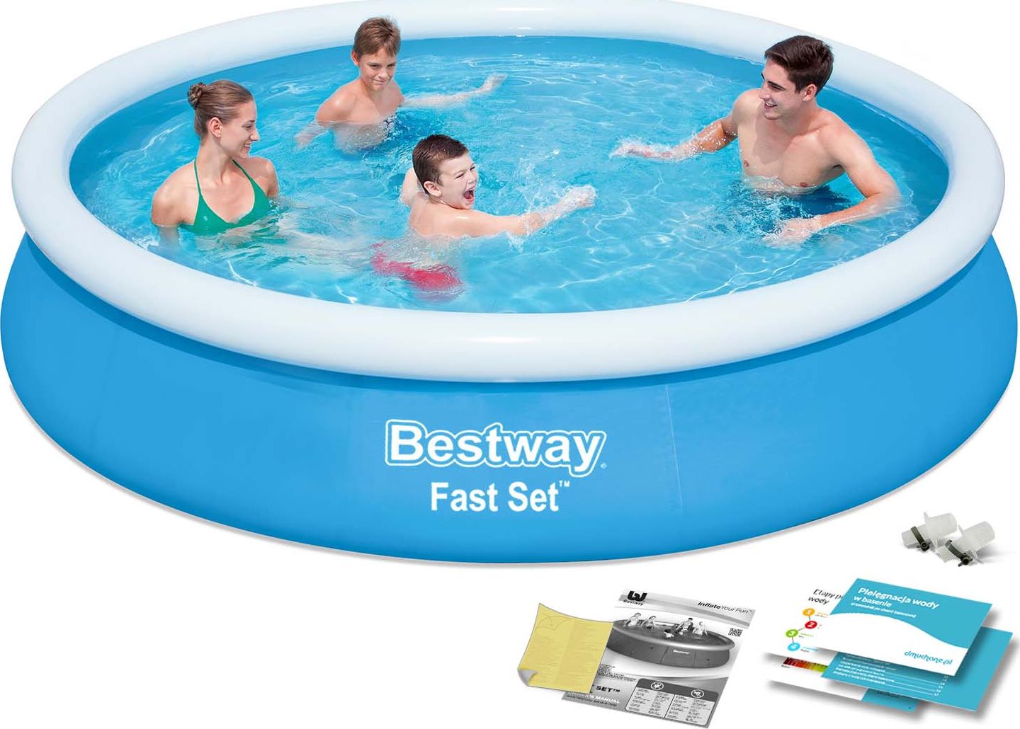 Bestway Basen rozporowy Fast Set 366cm (57273)
