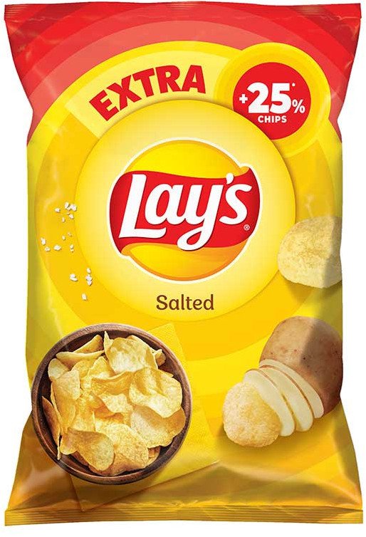 Lay's Chipsy ziemniaczane solone 163 g