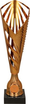 PUCHAR PLASTIKOWY BRĄZOWY