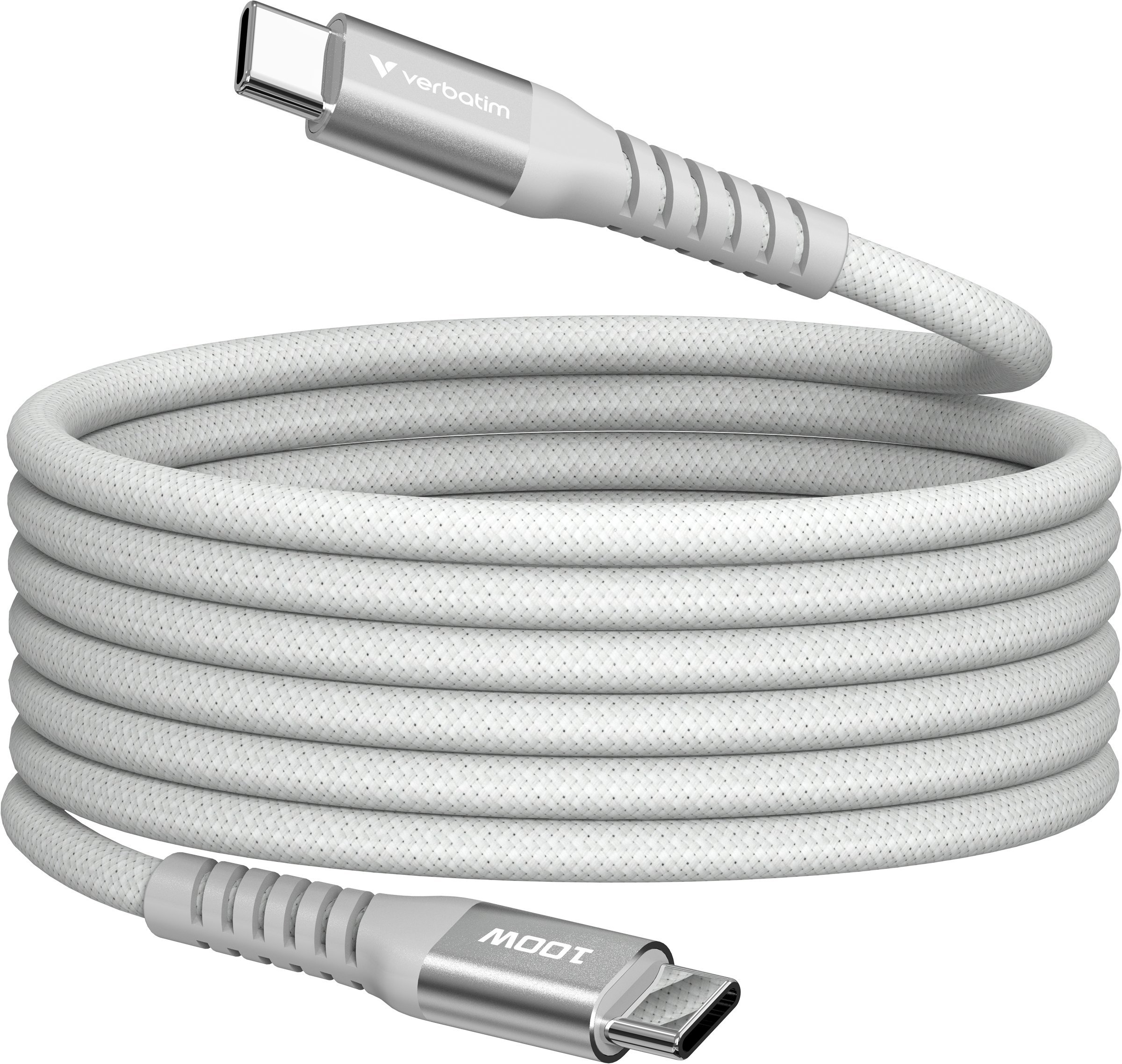 Kabel USB Neutralle USB-C - USB-C 1.2 m Szary (31854)