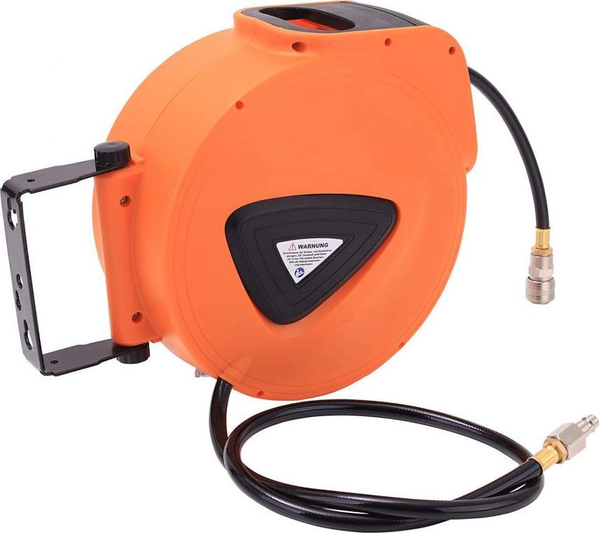 Timbertech Bęben z wężem do sprężonego powietrza, 20 m