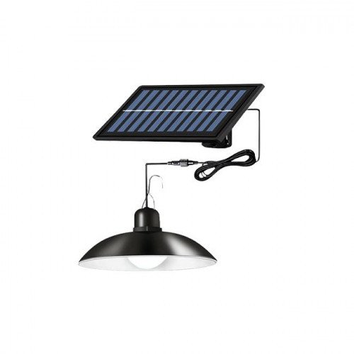 Lampa LED solarna high bay z pilotem