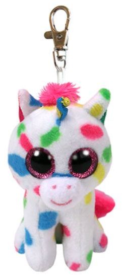 Breloczek TY Beanie Boos Harmonie - Kolorowy Jednorożec brelok