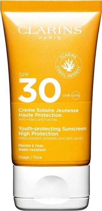 Clarins DRY TOUCH SUN CARE CREAM FACE SPF30 50ML