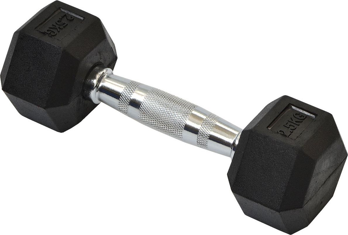 Eb Fit ‎‎Hantel Hex gumowany 1 x 2.5 kg