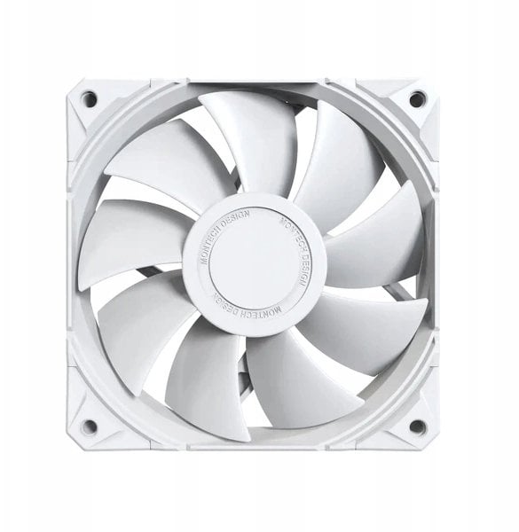 Wentylator Montech Wentylator E28 PWM White 120mm