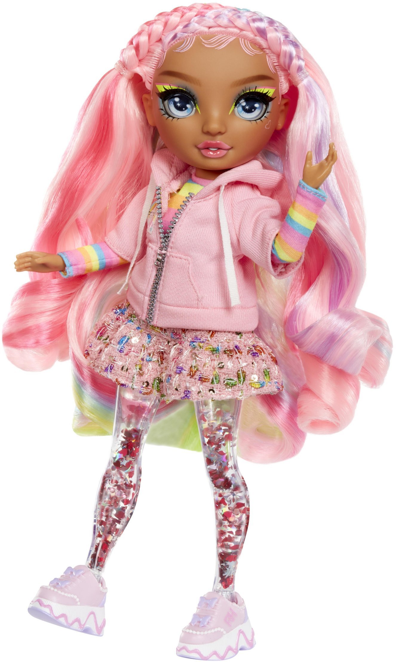 Rainbow High Rainbow High Sparkle & Shine Fashion Dolls- ROSETTA (Pink)