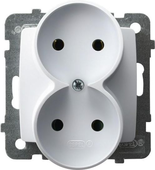 Ospel Gniazdo Karo podwójne białe (GP-2SR/m/00)