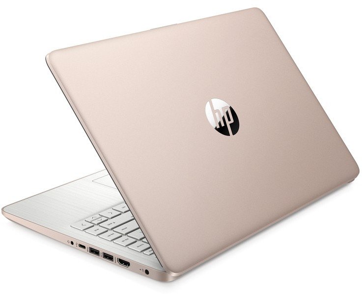 Laptop edukacyjny HP 14-dq0762dx / 9R8G4UA / Intel N4120 / 16GB / 128GB eMMC / HD / Win 11 / Różowy