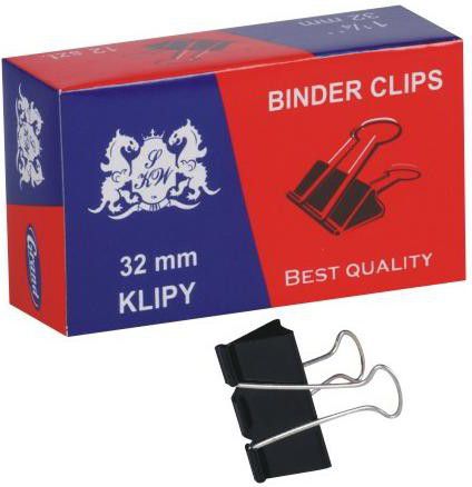 Grand Klipsy metalowe 32 mm