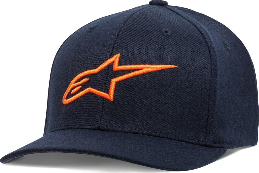 Alpinestars Czapka z daszkiem ALPINESTARS AGELESS CURVE HAT, Navy Orange Rozmiar: L/XL