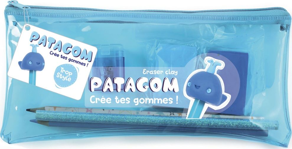 Graine Creative Zestaw Piórnik z masą Patagom Wieloryb