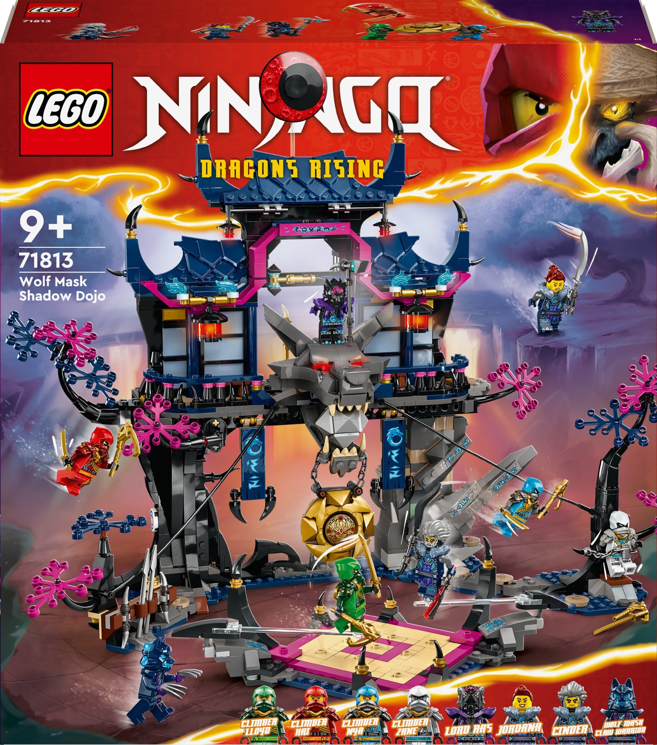 LEGO Ninjago Dojo cienia Wilczej Maski (71813)