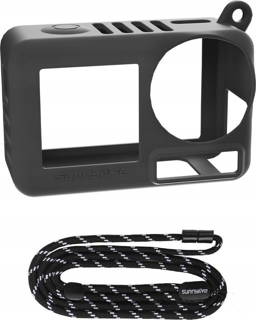 SunnyLife Pokrowiec Futerał Case Etui Osłona +Pasek Smycz do DJI OSMO ACTION 5 PRO / OA5-BHT885
