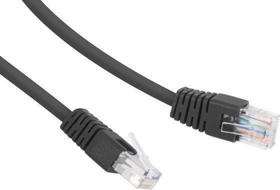Gembird GEMBIRD GEMBIRD Kat.6 UTP 1 m Czarny 1 Patchcord