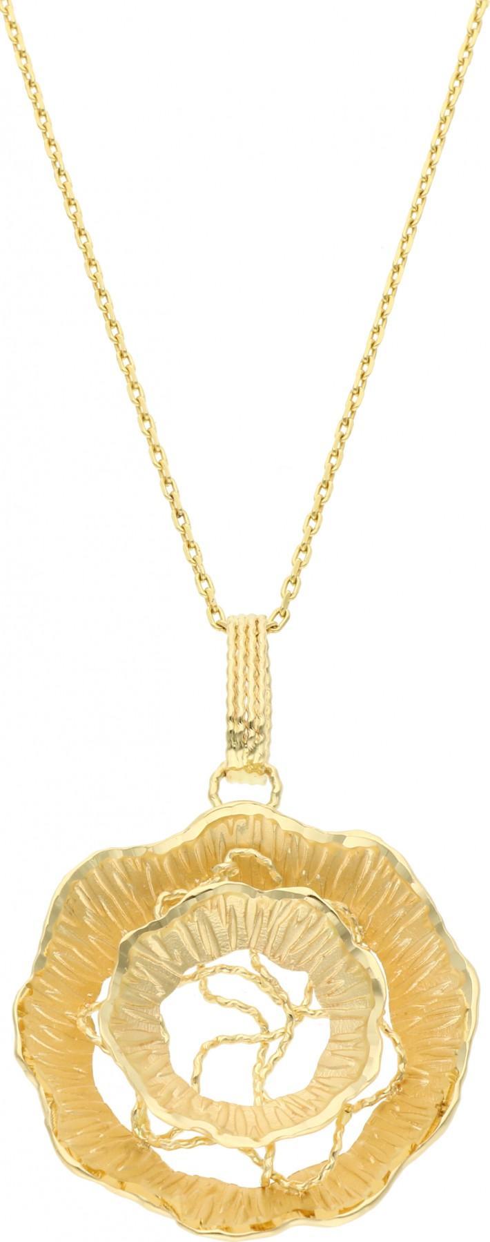 Rosanto Złota zawieszka róża 585 14k