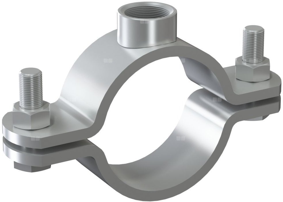 Obejma masywna punktu stałego PST 32 z przyłączem 3/4 (42-44)