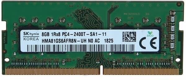 SK Hynix HMA81GS6AFR8N-UH 8GB DDR4 2133MHz PC4-17000 SODIMM moduł pamięci 1 x 8 GB 2400 MT/s
