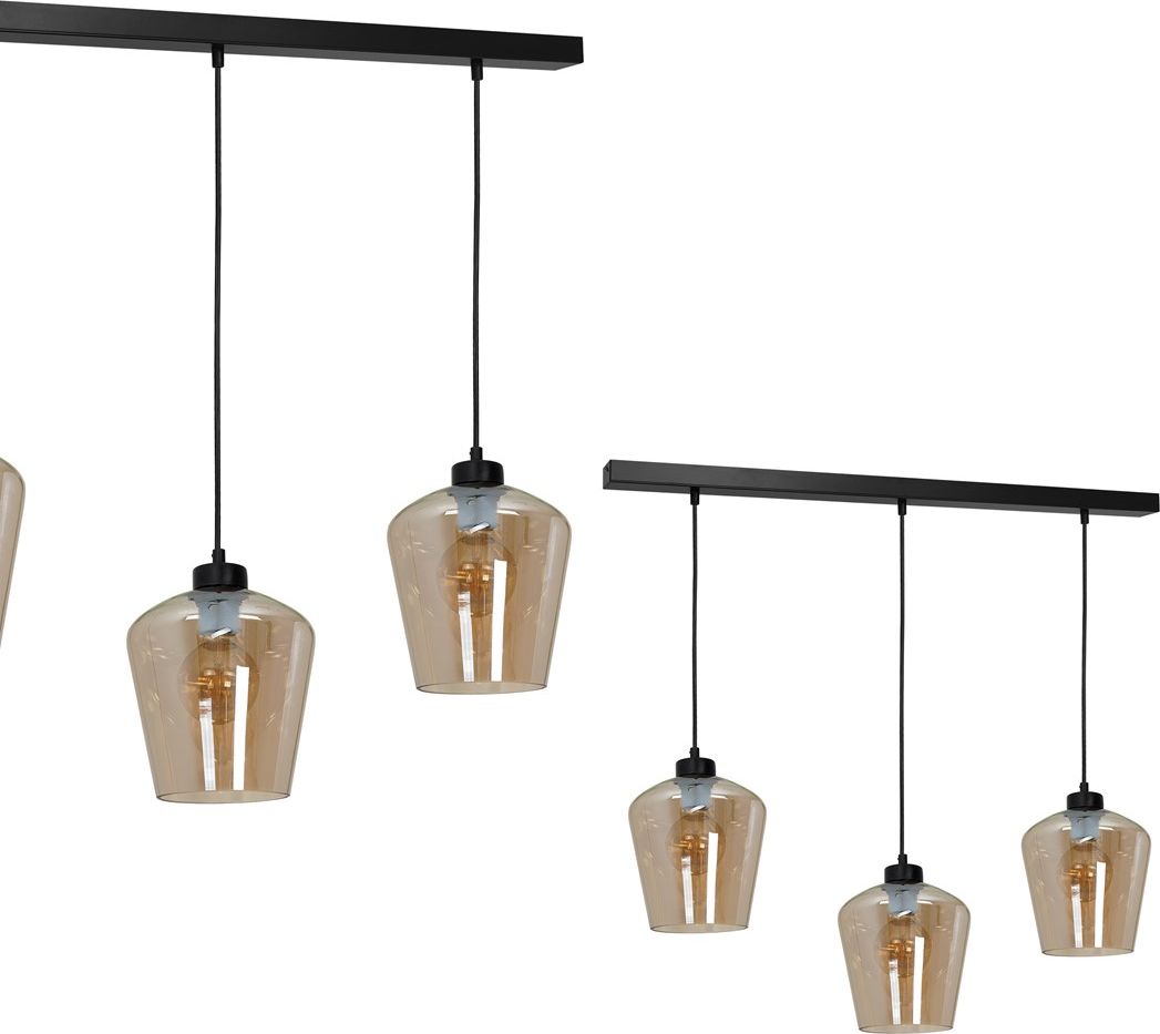 Lampa wisząca Milagro Nowoczesna lampa wisząca do jadalni Milagro SANTIAGO MLP6610