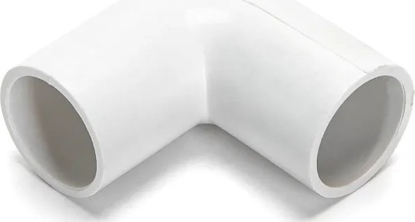 Aigostar Okrągła listwa z PVC biała kolanko 16mm 4 szt. Okrągła listwa z PVC biała kolanko 16mm 4 szt.