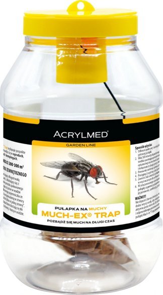 Acrylmed Pułapka na muchy SŁÓJ much-ex trap