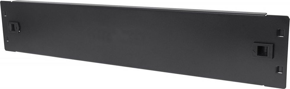 Techly Panel Maskujący 2U 19" Zatrzaskowy Czarny (I-CASE BLANK-2-SCLTY)