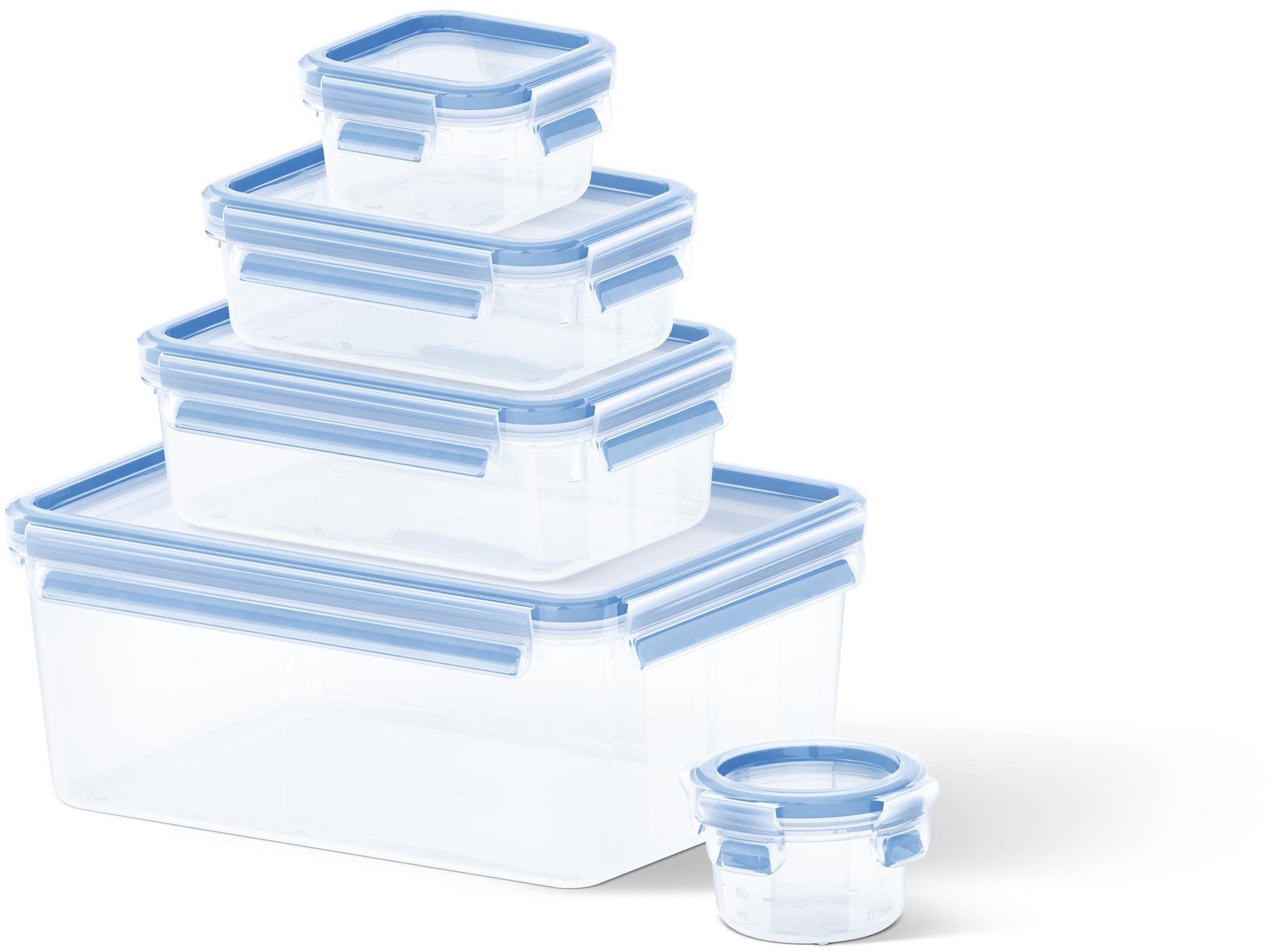 Tefal POJEMNIKI PLASTIKOWE FRESH K3029012 5 SZT