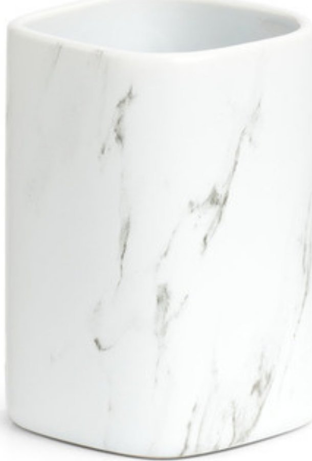 Zeller Ceramiczny kubek na szczoteczki MARBLE
