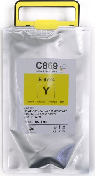 Tusz JetWorld Tusz JetWorld Yellow EPSON T9734 zamiennik C13T973400