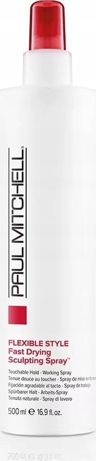 PAUL MITCHELL Paul Mitchell, Flexible Style Fast Drying Sculpting, Paraben-Free, Hair Spray, Shine & Body, Medium Hold, 500 ml For Women