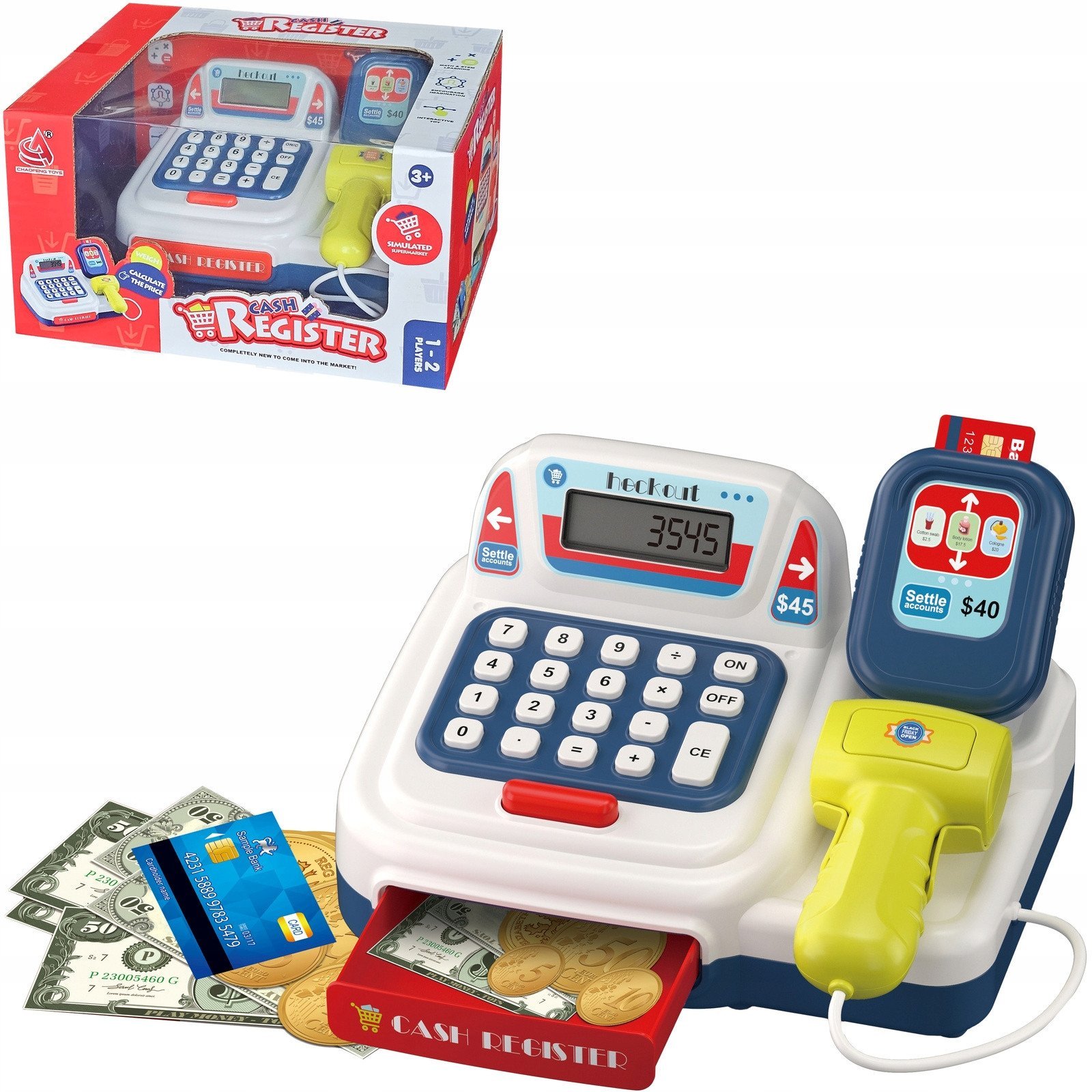 Kasa sklepowa na baterie A-1875 85997