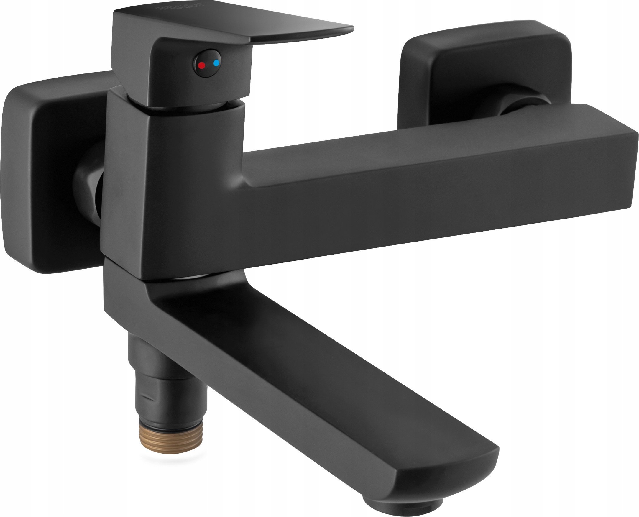 Bateria wannowa Ferro BVI1RVLBL / FERRO / VITTO VERDELINE / BAT. WANNOWA, SKŁADANA WYLEWKA, PRZEŁĄCZNIK W WYLEWCE CZARNA /