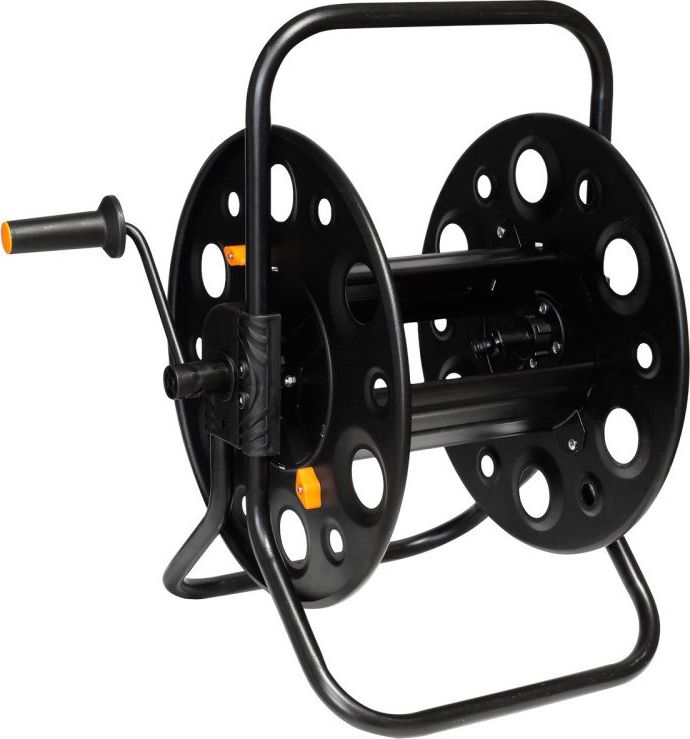 EPM Zwijacz na wąż 100 m metalowy czarny